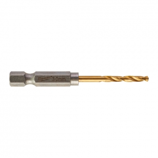 WIERTŁO DO METALU 3,0 mm SWave HSS-G Tin MILWAUKEE 4932478176