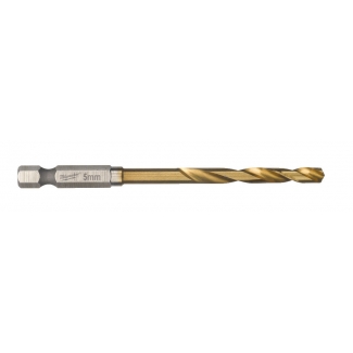 WIERTŁO DO METALU 5,0 mm SWave HSS-G Tin MILWAUKEE 4932478180