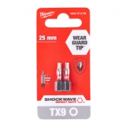 BIT SHOCKWAVE TX9 25MM MILWAUKEE 4932471569
