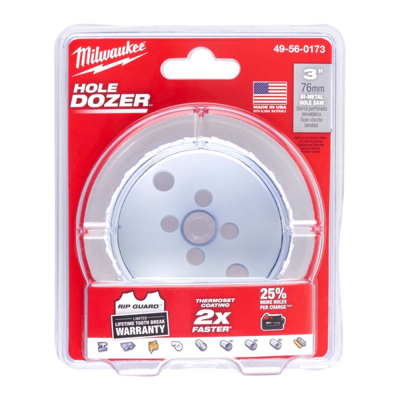 OTWORNICA BIMETAL FI  76MM MILWAUKEE 49560173