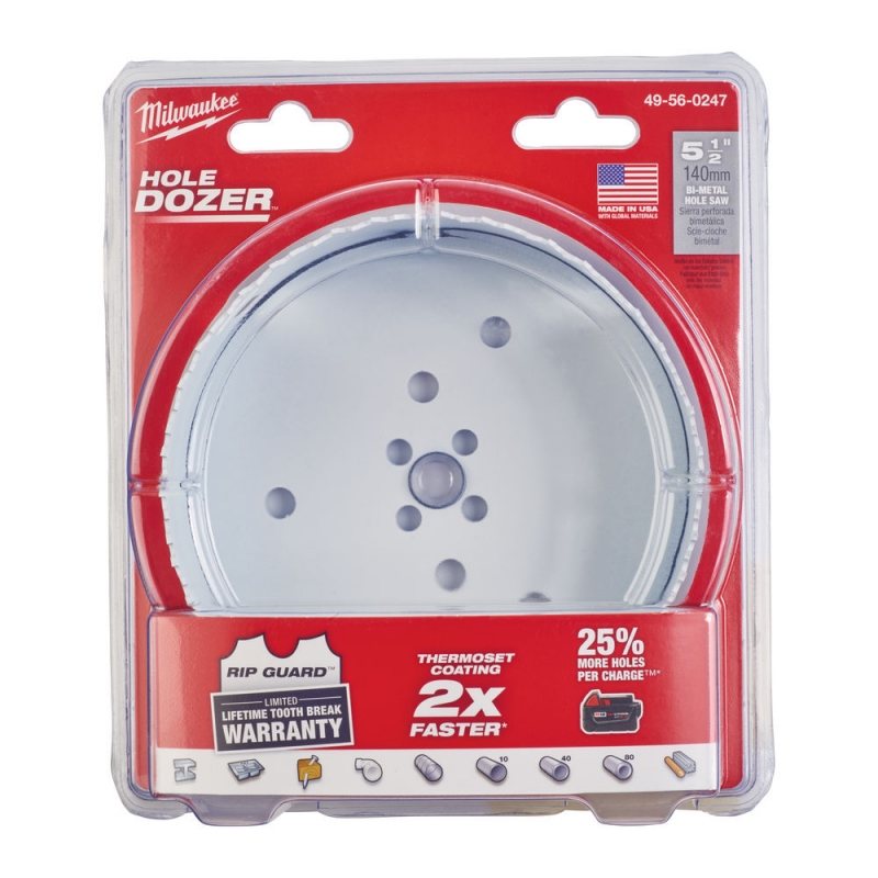 OTWORNICA BIMETAL FI 140MM MILWAUKEE 49560247