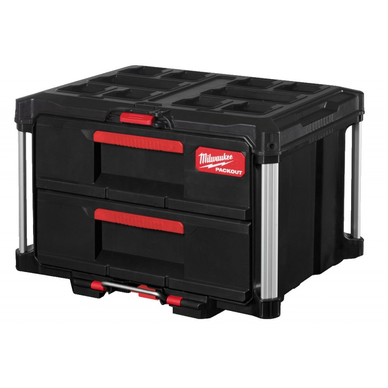 SKRZYNIA PACKOUT Z 2 SZUFLADAMI MILWAUKEE 4932472129 SKRZYNIA PACKOUT Z 2 SZUFLADAMI MILWAUKEE 4932472129