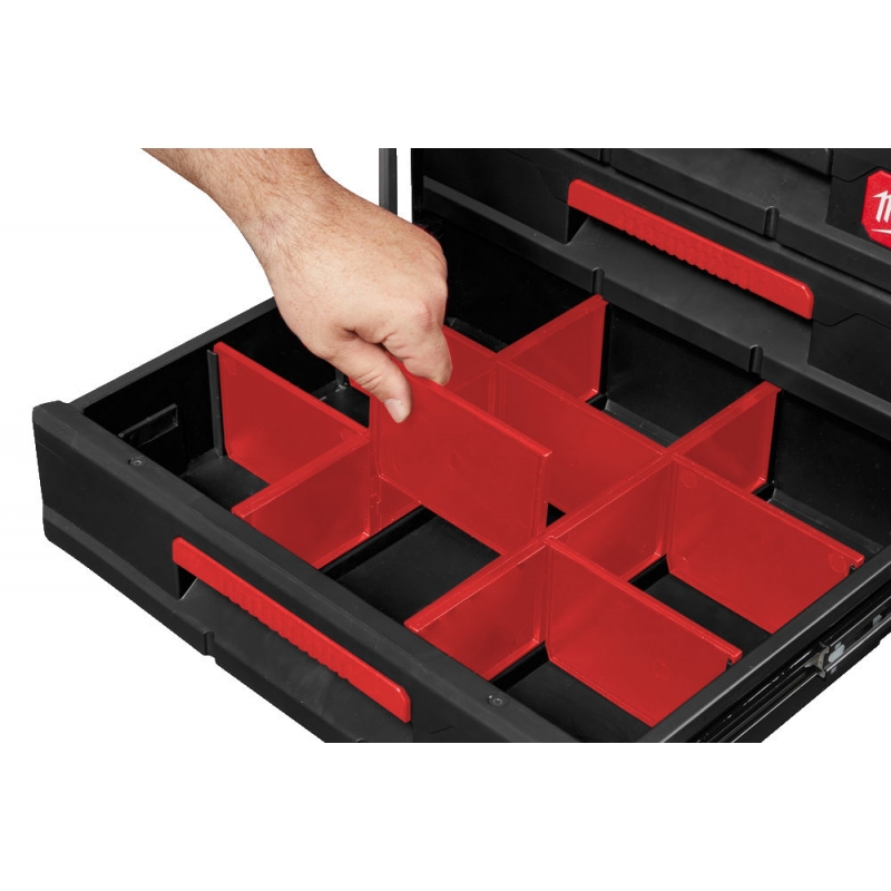 SKRZYNIA PACKOUT Z 3 SZUFLADAMI MILWAUKEE 4932472130 SKRZYNIA PACKOUT Z 3 SZUFLADAMI MILWAUKEE 4932472130