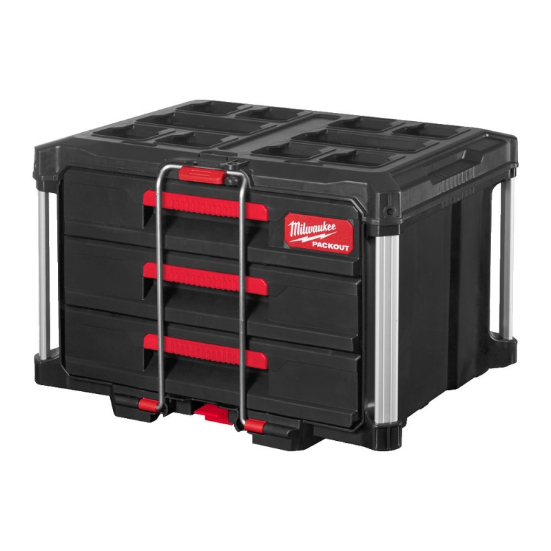 SKRZYNIA PACKOUT Z 3 SZUFLADAMI MILWAUKEE 4932472130 SKRZYNIA PACKOUT Z 3 SZUFLADAMI MILWAUKEE 4932472130