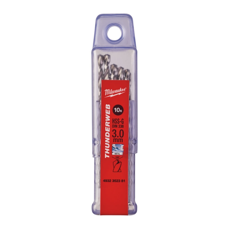WIERTŁO HSS-G THUNDERWEB 3,0MM MILWAUKEE 4932352381 WIERTŁO HSS-G THUNDERWEB 3,0MM MILWAUKEE 4932352381