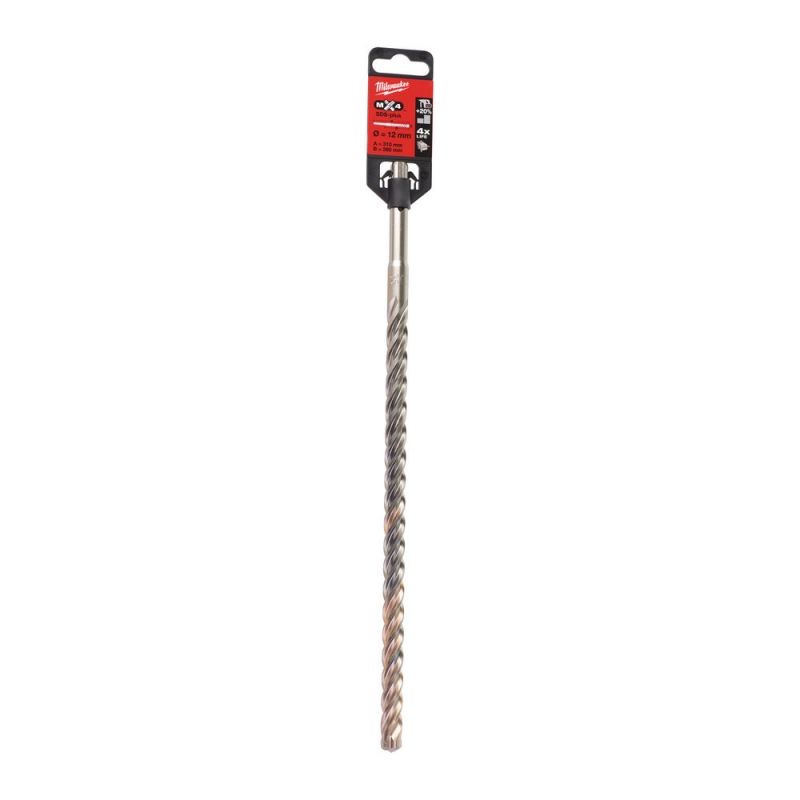 WIERTŁO SDS PLUS 12/250/310 MM MILWAUKEE 4932352034 WIERTŁO SDS PLUS 12/250/310 MM MILWAUKEE 4932352034