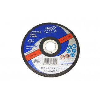 TARCZA DO METALAU 125x1,6x22,23 A46TBF INCOFLEX