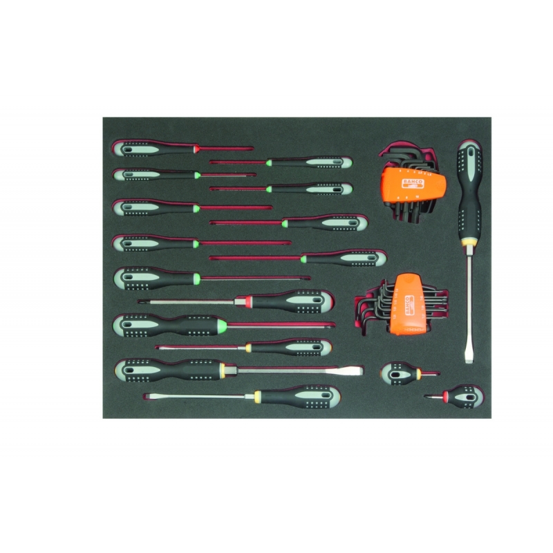 WKŁAD NARZĘDZIOWY - 27SZT. BAHCO FF1A1003