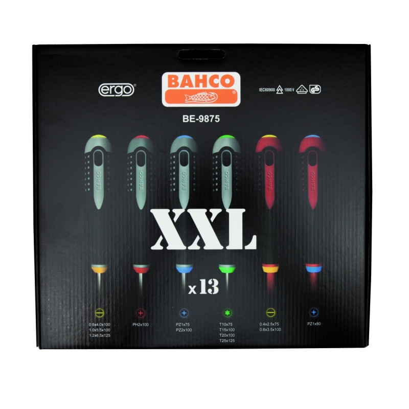 Zestaw wkrętaków BAHCO BE-9875
