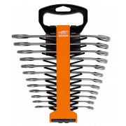ZESTAW KLUCZY PŁASKO-OCZKOWYCH BAHCO 111M/SH12