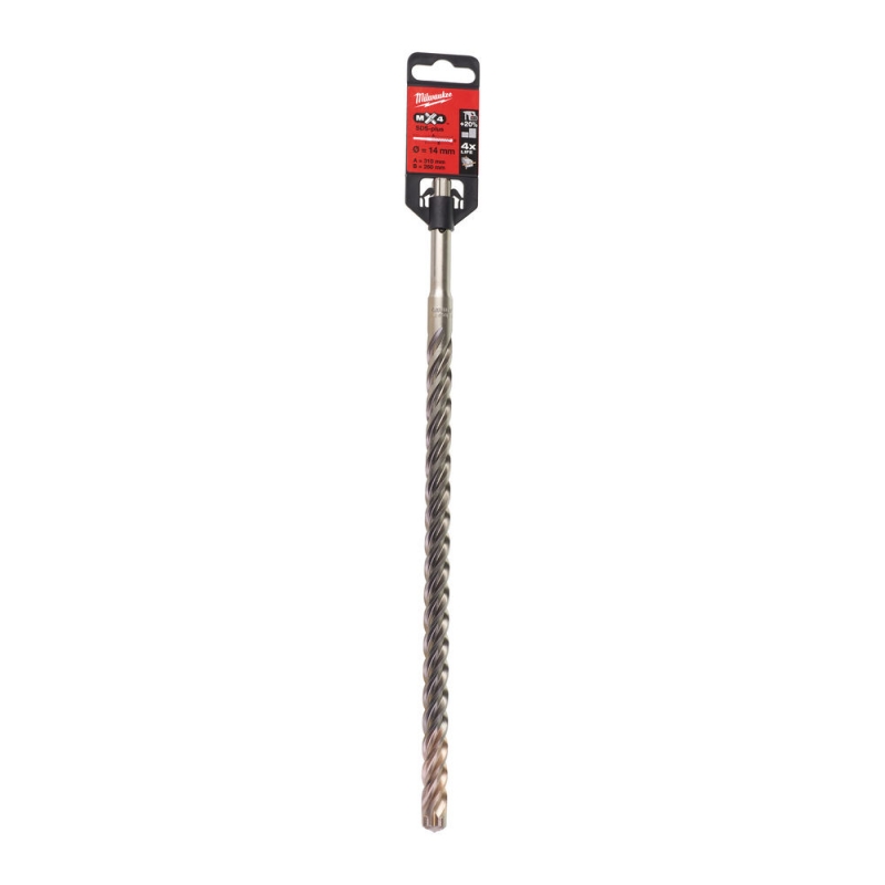 WIERTŁO SDS Plus 14/250/310MM MILWAUKEE 4932352038 WIERTŁO SDS Plus 14/250/310MM MILWAUKEE 4932352038